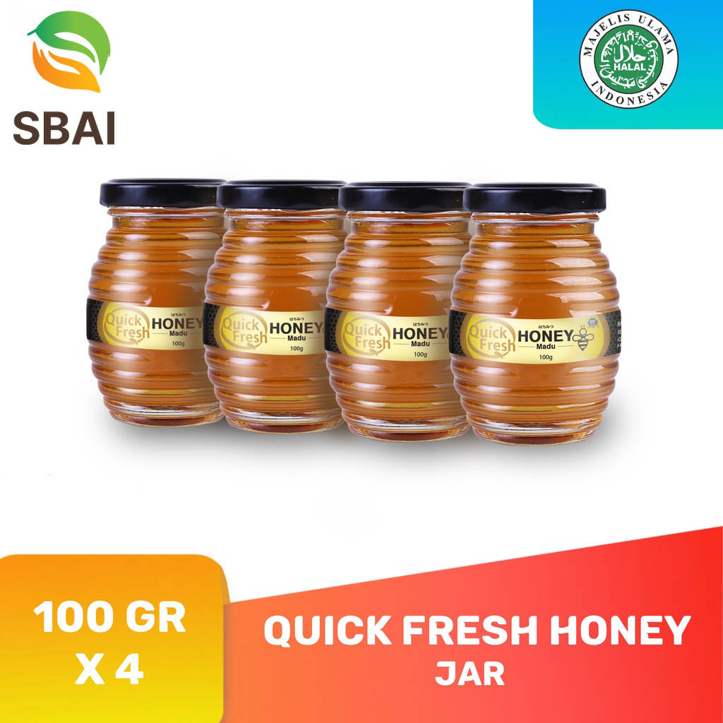 

Quick Fresh Madu Honey 4 botol x 100 gr