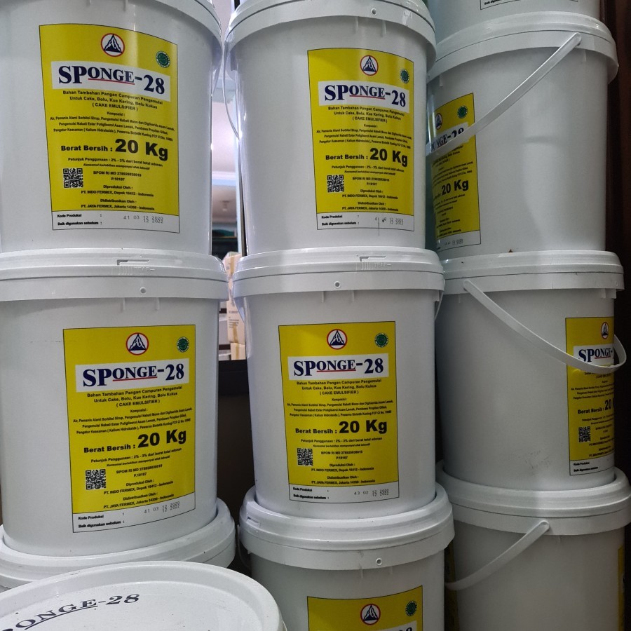 

EMULSIFIER SPONGE 28 / 1PAIL SP 28 BERAT 20KG