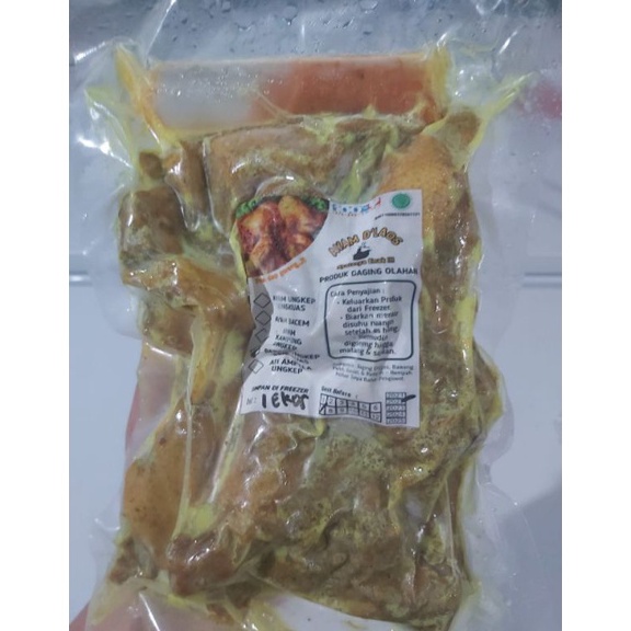 

FGU382 KODE 77 DLAOS aneka ungkep ayam bebek 1 ekor sambal