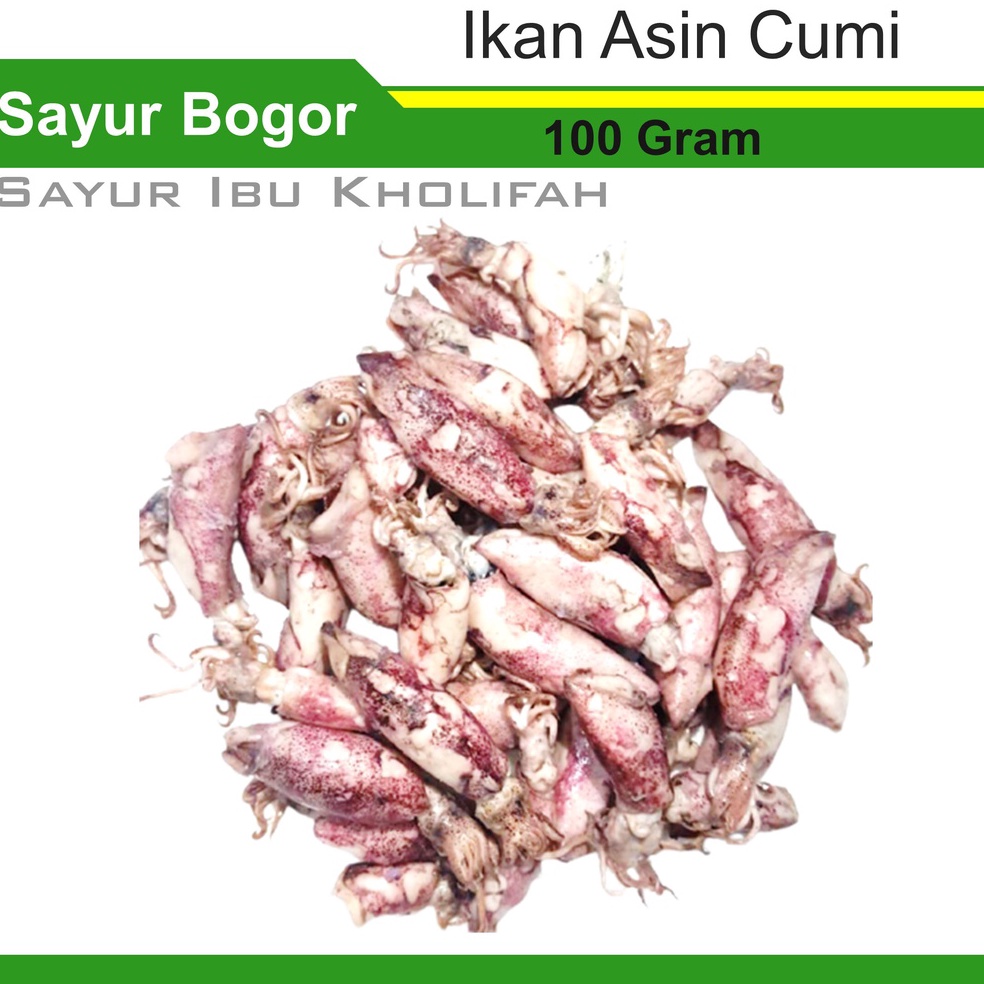 

UDL858 GROSIR Ikan Asin Cumi 1 Gram Ikan Asin Bogor