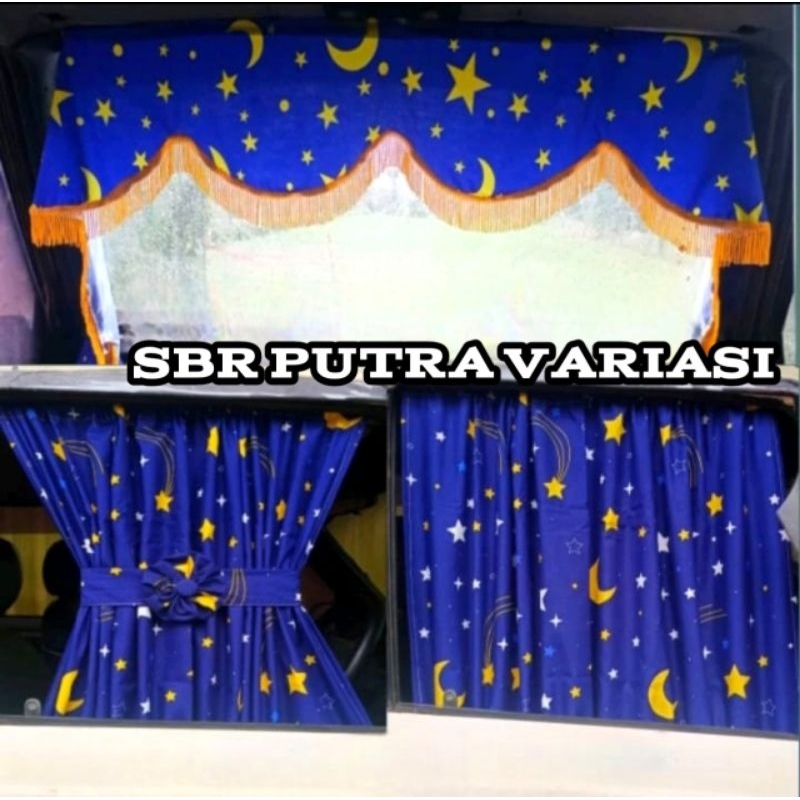 Gorden tirai pintu mobil truk Hino Fuso tronton 1set list kaca depan mobil/gorden mobil /Tirai mobil