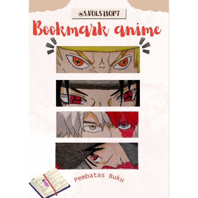 

BOOKMARK LUKISAN HANDMADE 100% ASLI NO PRINTING