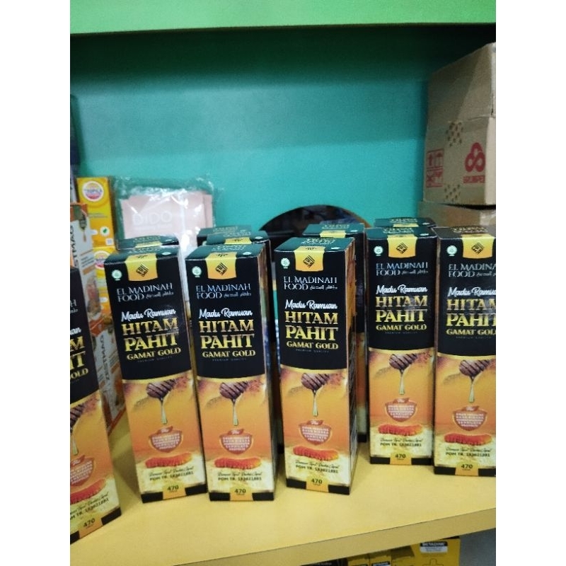 

Madu Hitam Pahit - El Madinah 470 gram