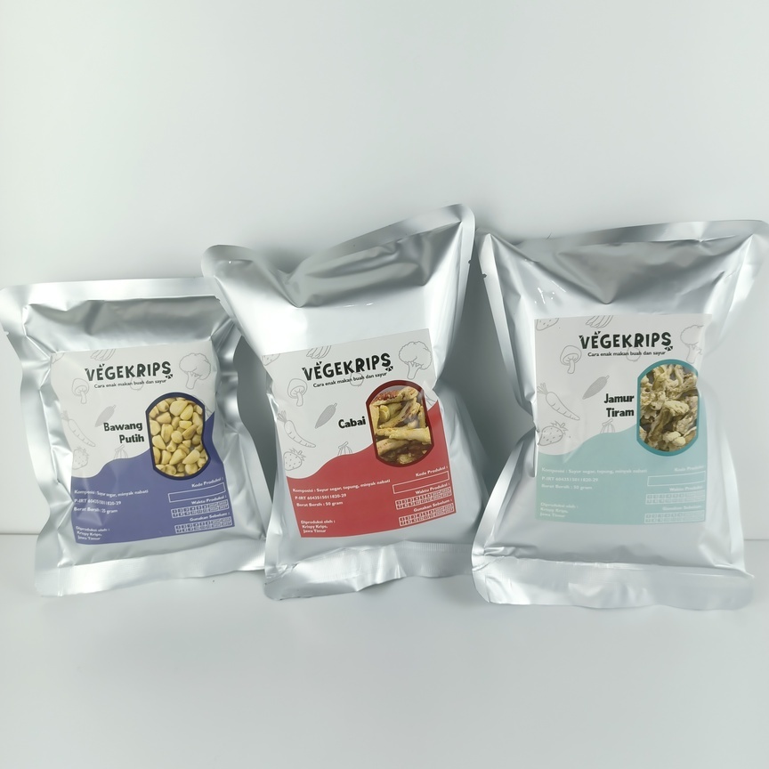 

Keripik Viral Bawang Putih 25 Gr FREE Cabai 50 Gr + Jamur Tiram 50 Gr
