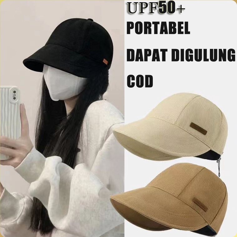 JXA371  Topi wanita korea topi wanitatopitopi baseball Topi matahari pinggiran lebar wanita topi ola