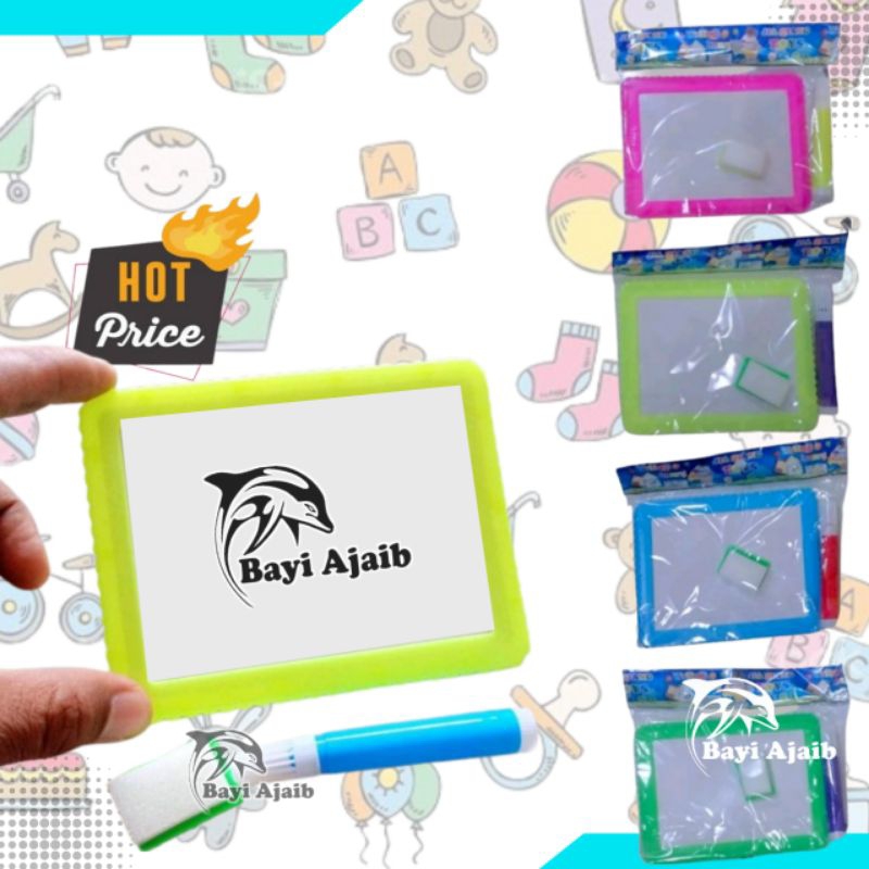 

PAPAN TULIS MINI SABAK SPIDOL PENGHAPUS MAINAN ANAK PAPAN TULIS MINIMALIS MURAH