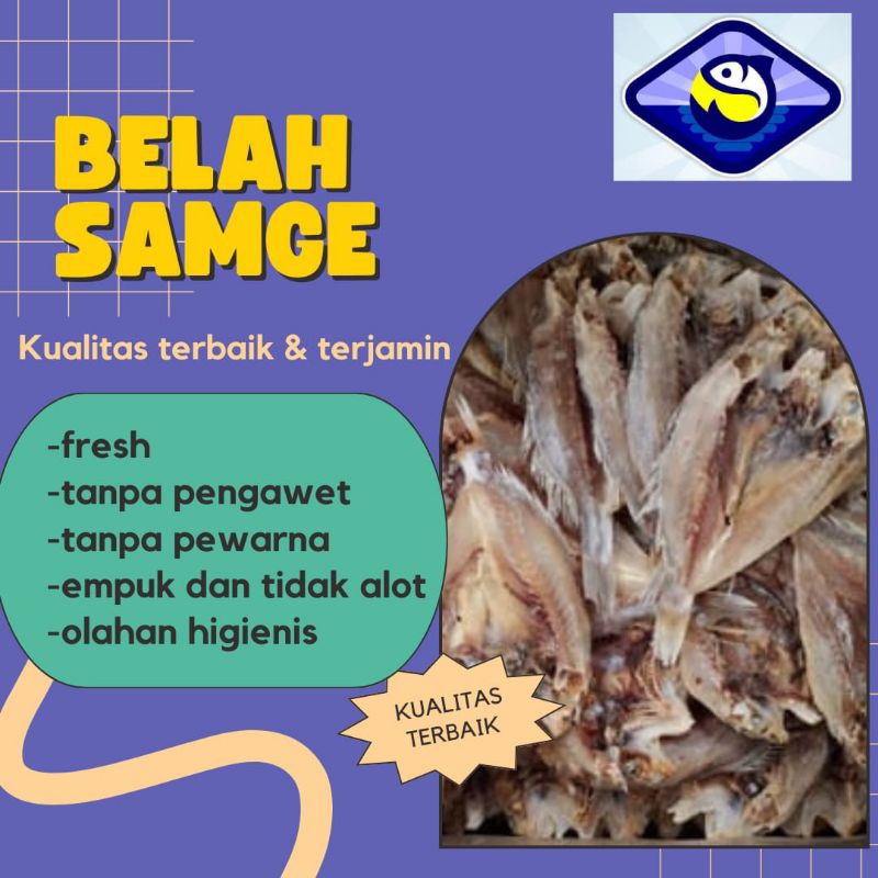 

Ikan Asin Belahan Samge Berat 250g 500g 1kg