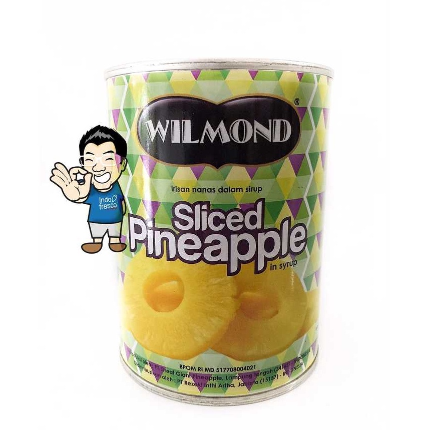 

Wow Wilmond Sliced Pineapple In Syrup Canned Buah Nanas KalengWilmond Sliced Pineapple In Syrup Canned Buah Nanas Kaleng