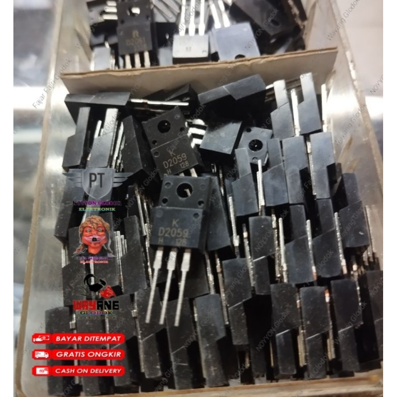 ic transistor mosfet D2059 kecil D 2059