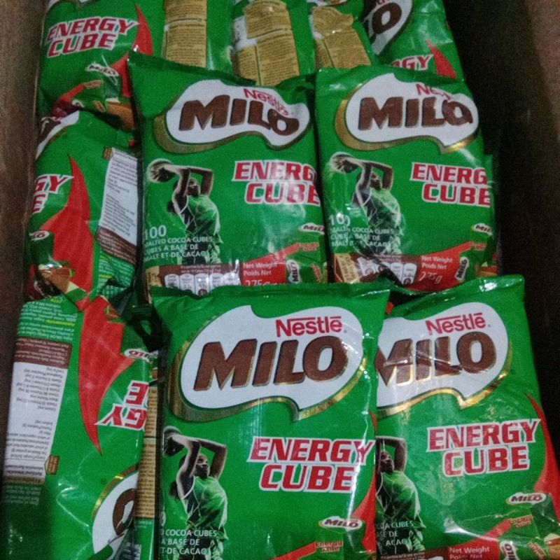 

Milo energy cube isi 100 biji