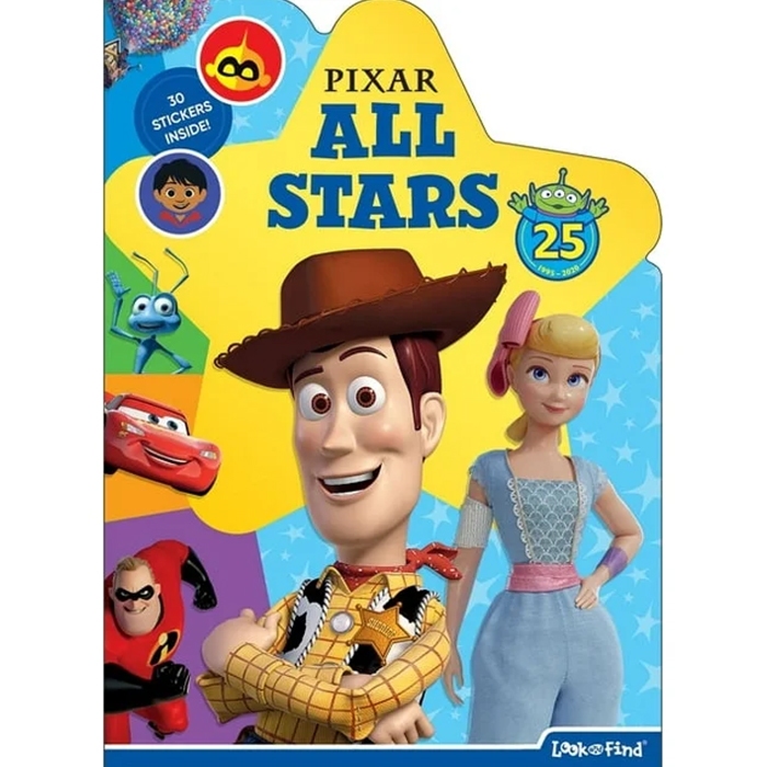 Pixar: All Stars Look and Find Activity Book