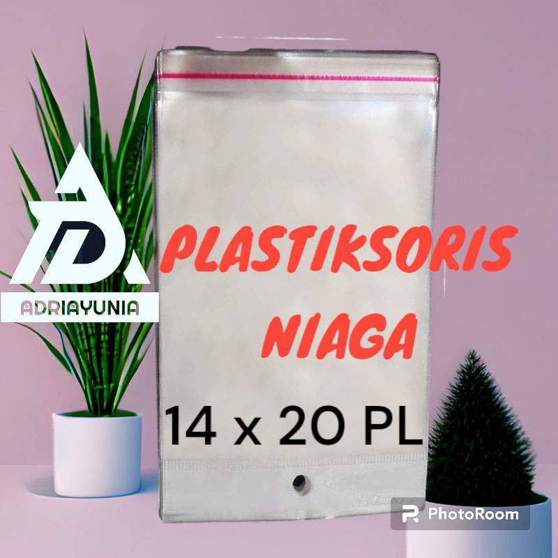 Plastik Opp Display 14x20 14,5x20 - Plastik Opp Perlis 14 x 20 / 14.5 x 20 - Plastik Opp Gantung 14x