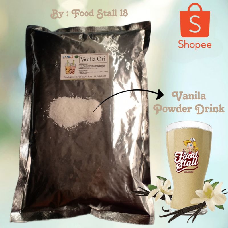 

Powder Drink Vanila 1Kg - Bubuk Minuman Vanilla 1 Kg