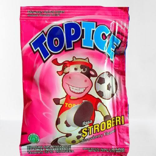 

top ice bubuk stroberi 1000an