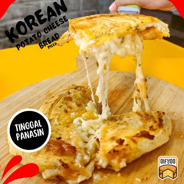 

GDR399 Terbaruday OIFYOO KOREAN POTATO CHEESE BREAD READY