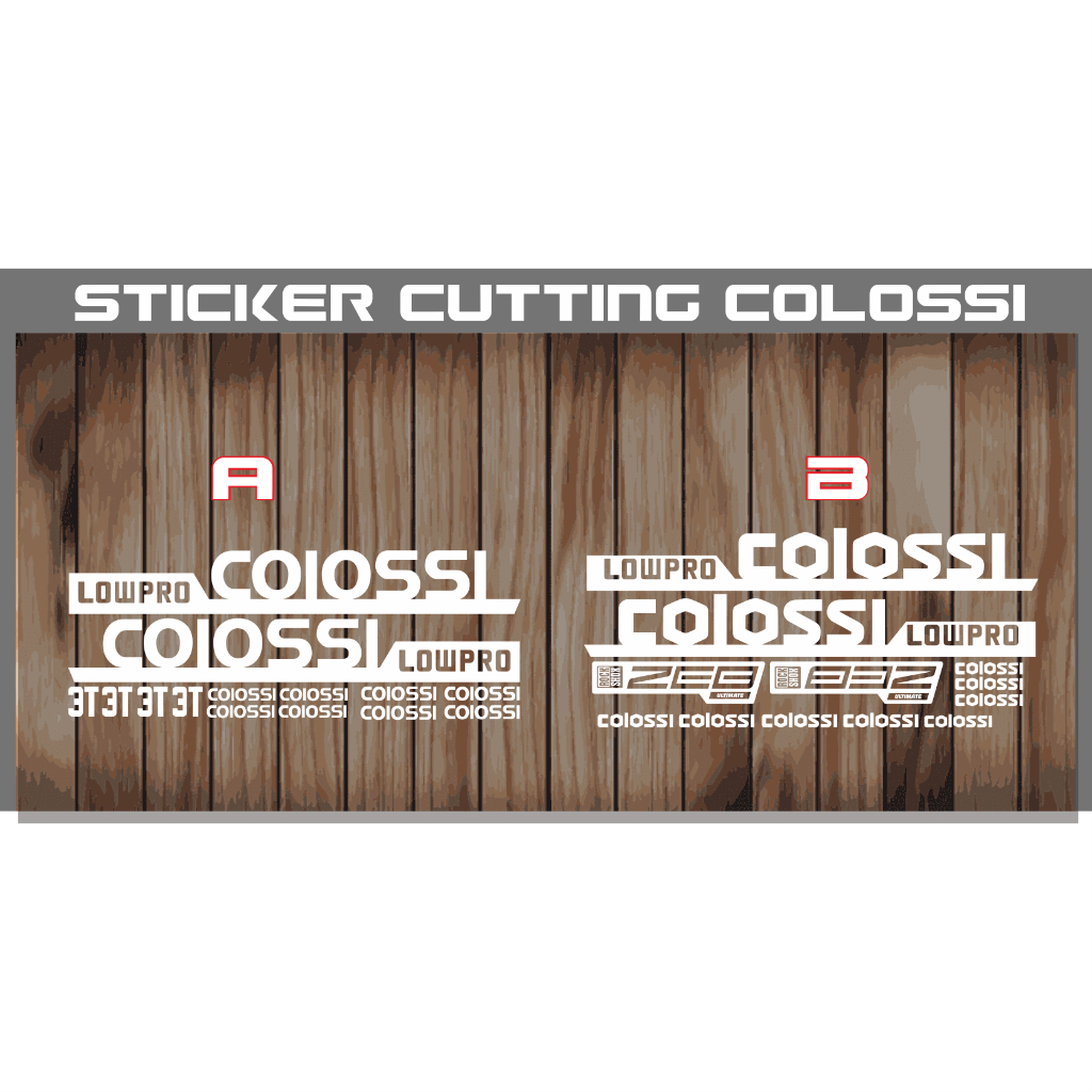 

cutting sticker stiker colossi