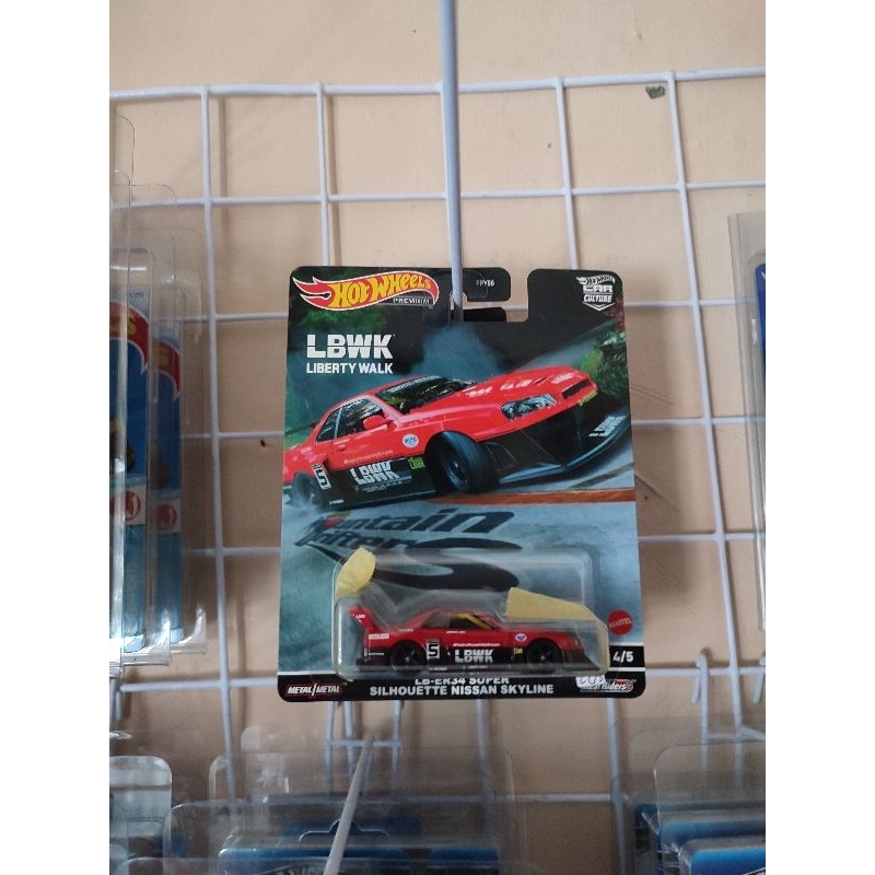 Hotwheels Nissan skyline GTR-34 LBWK Free Protektor