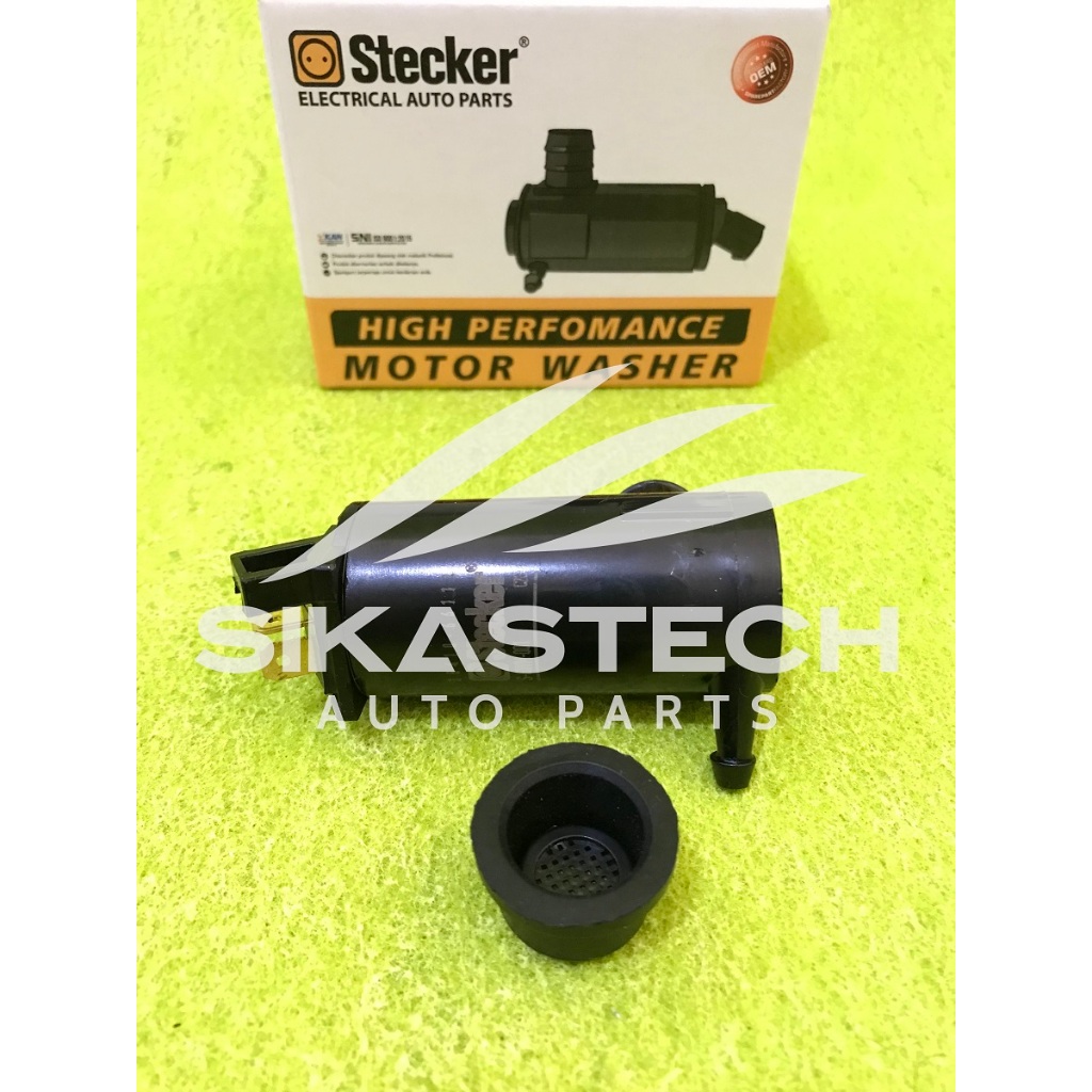38410M74L00 DINAMO POMPA PENYEMPROT AIR WIPER DEPAN / FRONT WASHER MOTOR & PUMP SUZUKI APV 2004-ON A