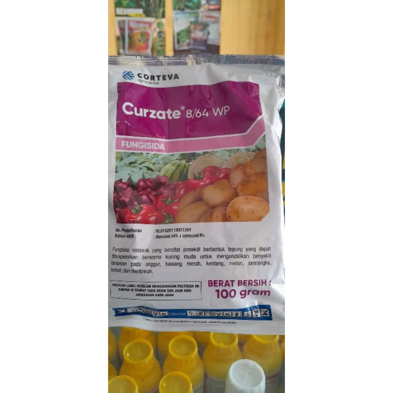 Fungisida curzate 100 gram 2 bahan aktif