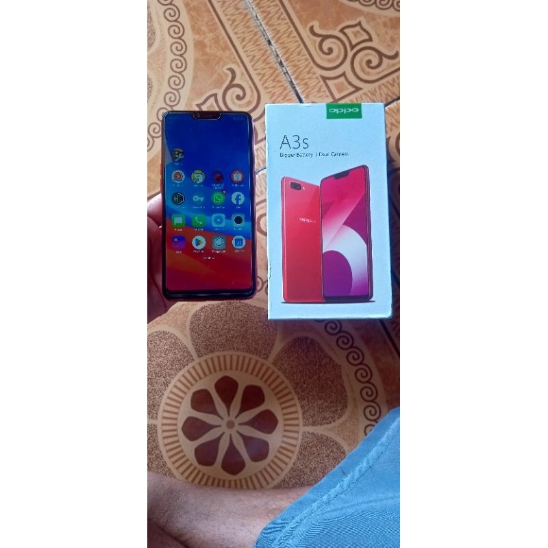 OPPO A3s RAM 3 GB || HP SECOND NO MINUS