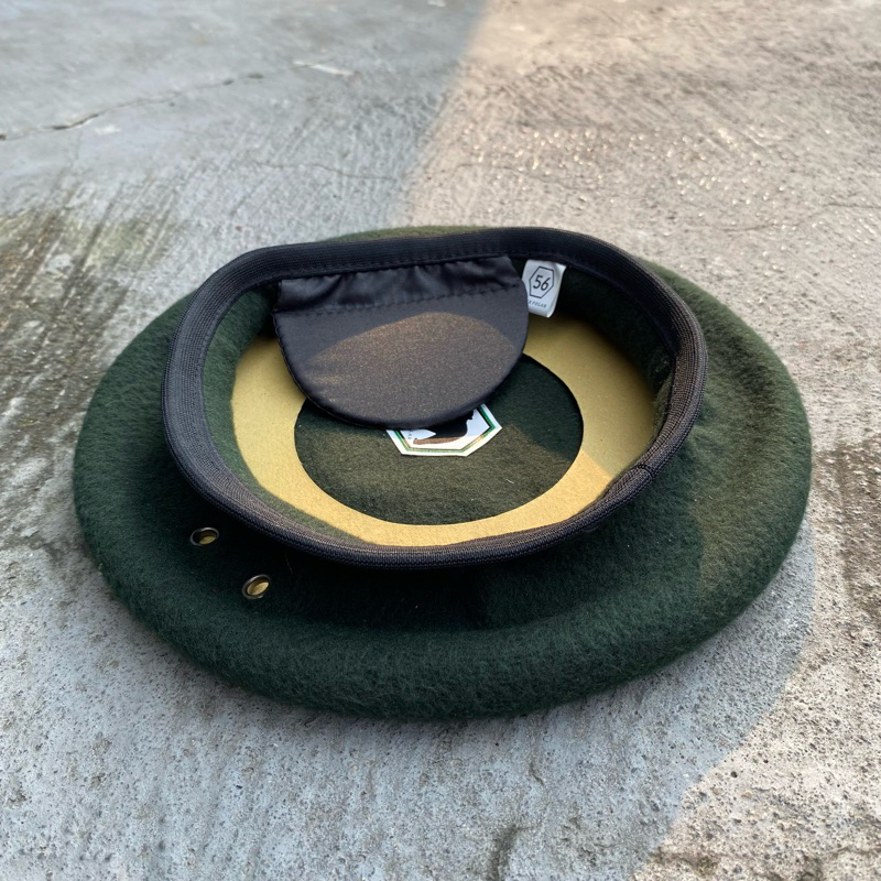 TOPI BARET DARK GREEN RAIDER TNI AD