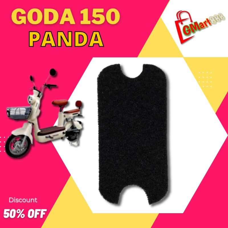 Karpet Sepeda Listrik Goda 150 Panda - Mie Bihun Serabut