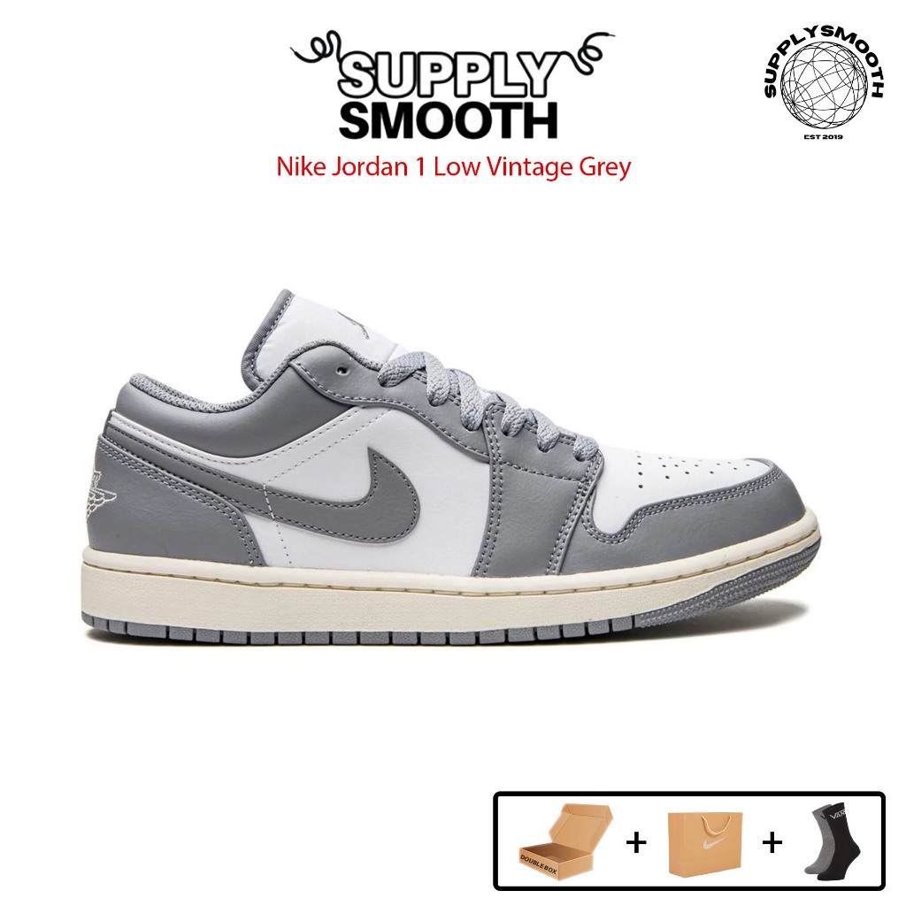 Jordan 1 Low Vintage Grey