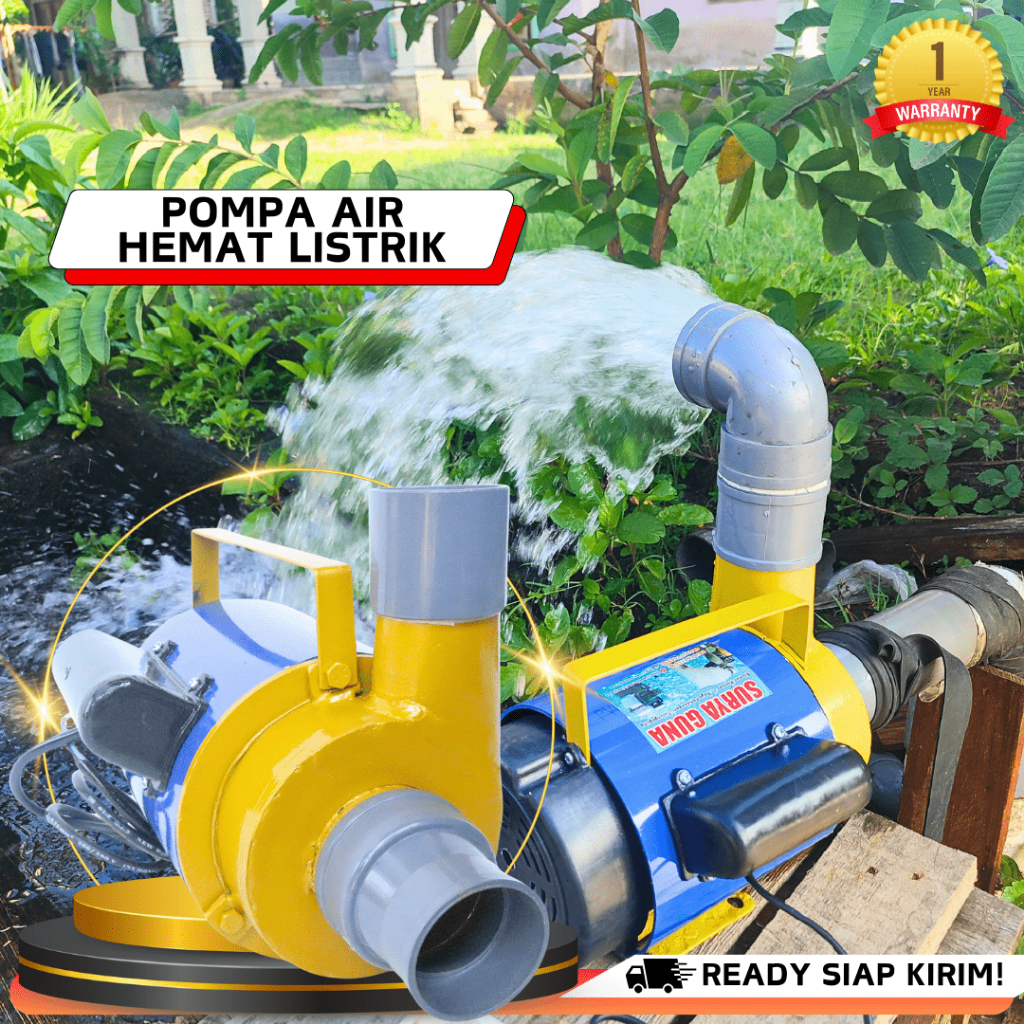 Mesin pompa air 2 dim kapasitas besar pompa air modifikasi kolam ikan DEBIT AIR BESAR free klep [GAR