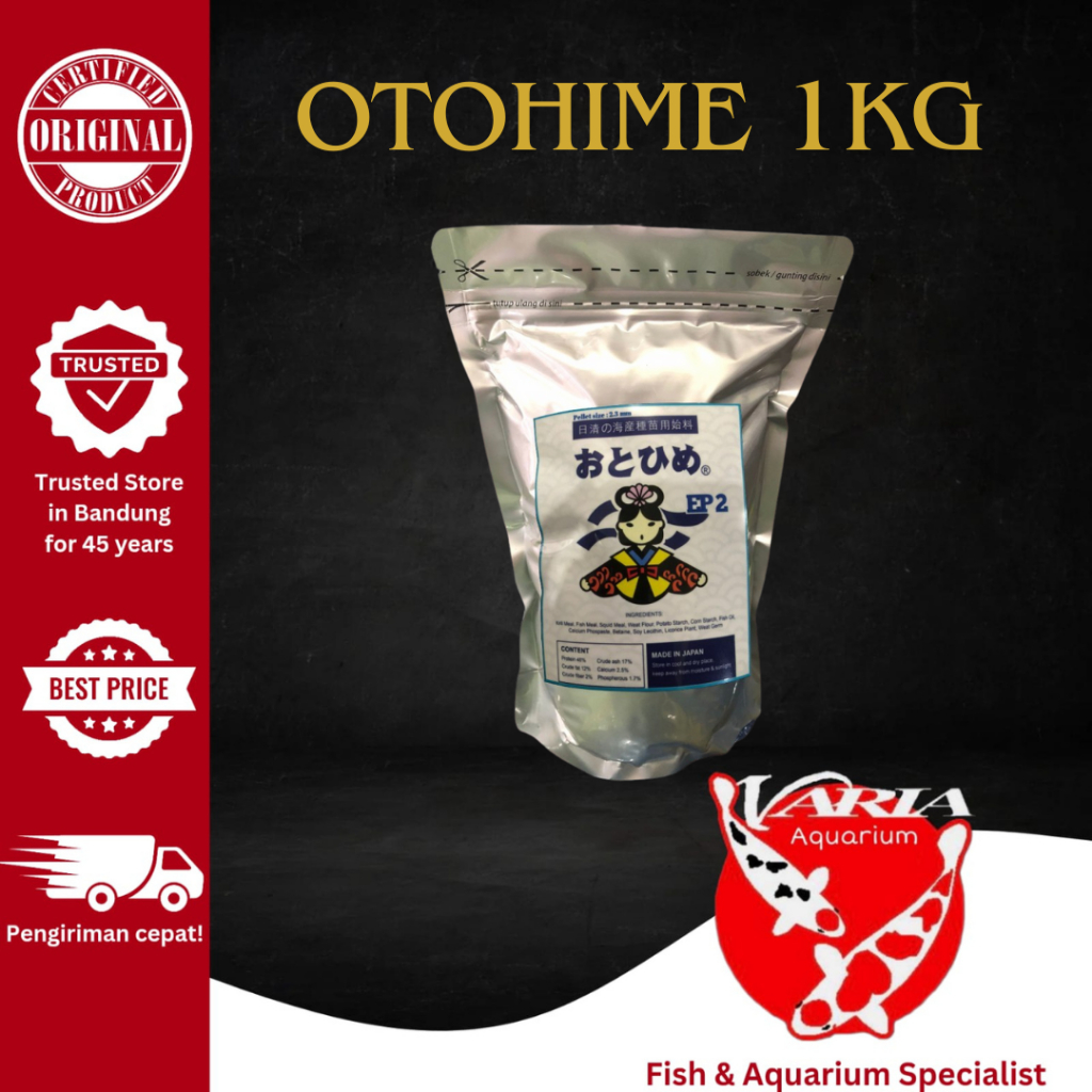 Otohime Ep2 1kg - Pakan Ikan Otohime EP2