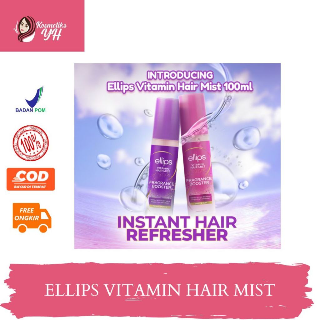 ELIPS VITAMIN RAMBUT HAIR MIST ATAU VITAMIN RAMBUT ELIPS DAN VITAMIN ELLIPS