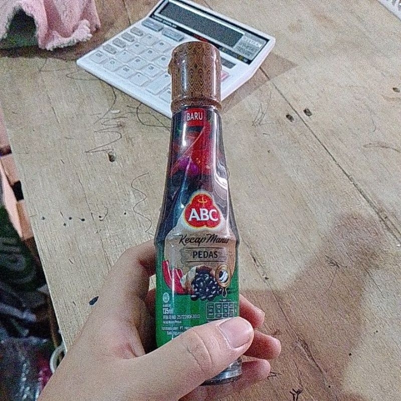 

Kecap Manis Pedas ABC Botol Plastik 135ml