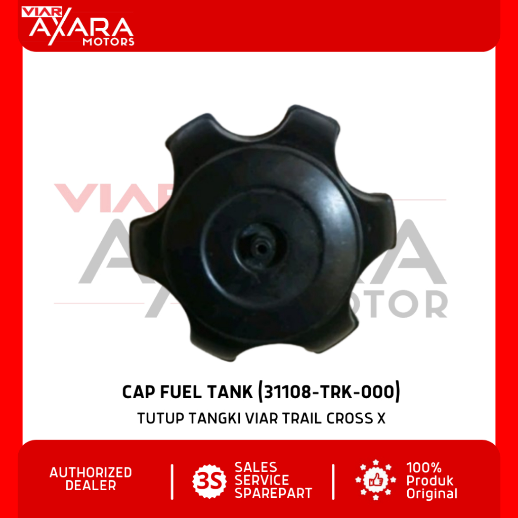 Cap Fuel Tank / Tutup Tangki Bensin Sparepart Viar Trail Cross X 70 CC ATV Razor 150 universal