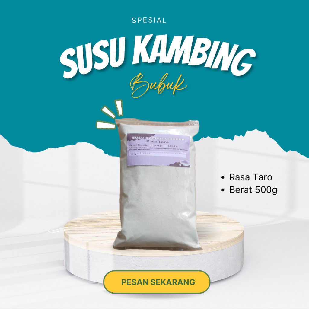 

Susu Kambing Bubuk Taro 500g