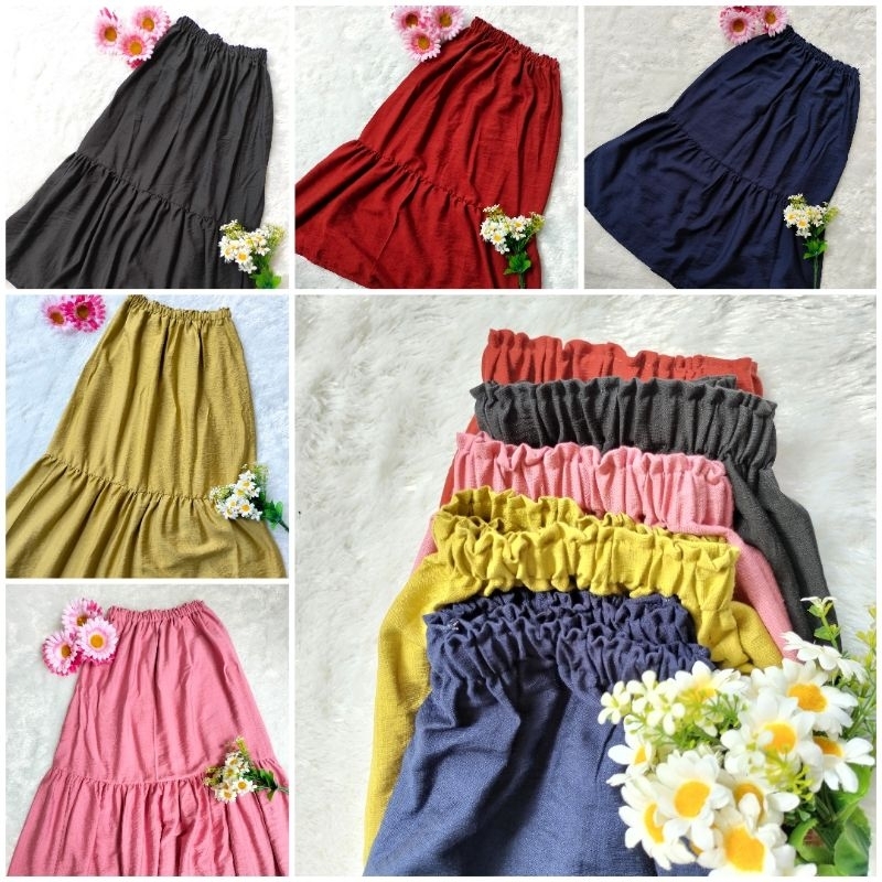 chalisakids-Nalaskirt|Rok Panjang Anak Perempuan Model Korea