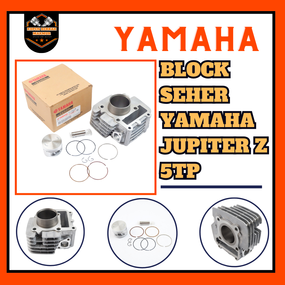 Blok Seher Yamaha Jupiter Z / Blok Mesin 1 Set Motor Jupiter Z & Vega r new - 5TP-E1310-00