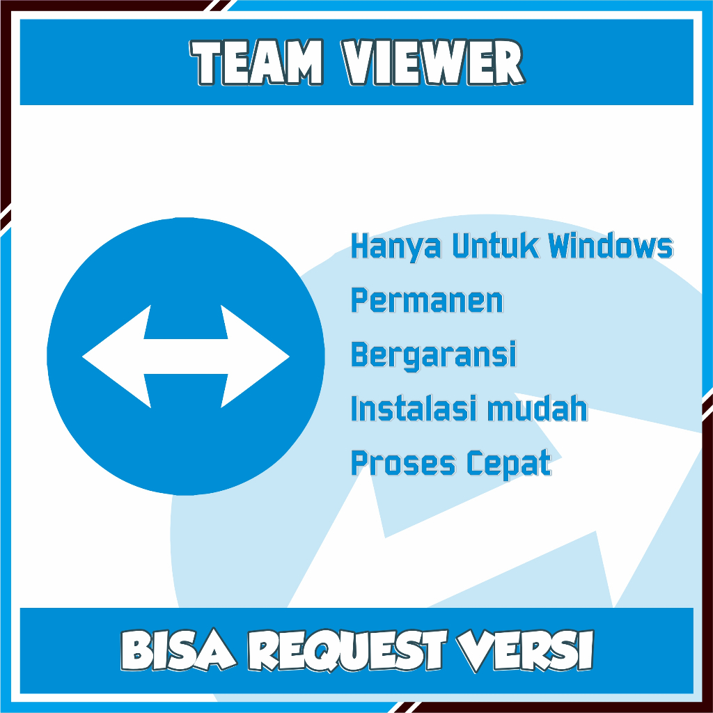 TEAM VIEWER TERMURAH TERBARU BERGARANSI