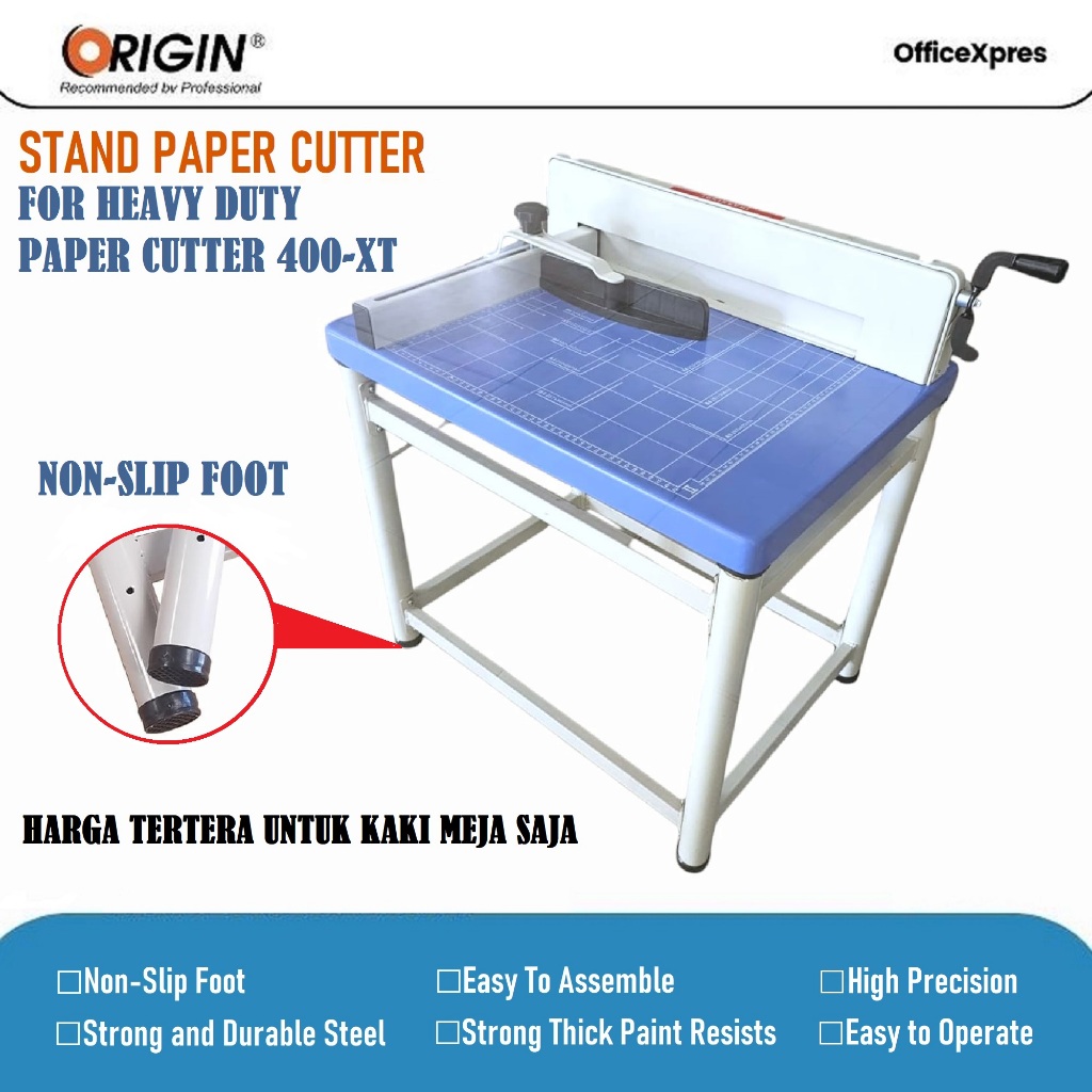 

Stand Paper Cutter / Paper Cutter Table Stand / Meja Heavy Duty / Kaki Meja / Base / Heavy Duty Paper Cutter Base A3 Origin