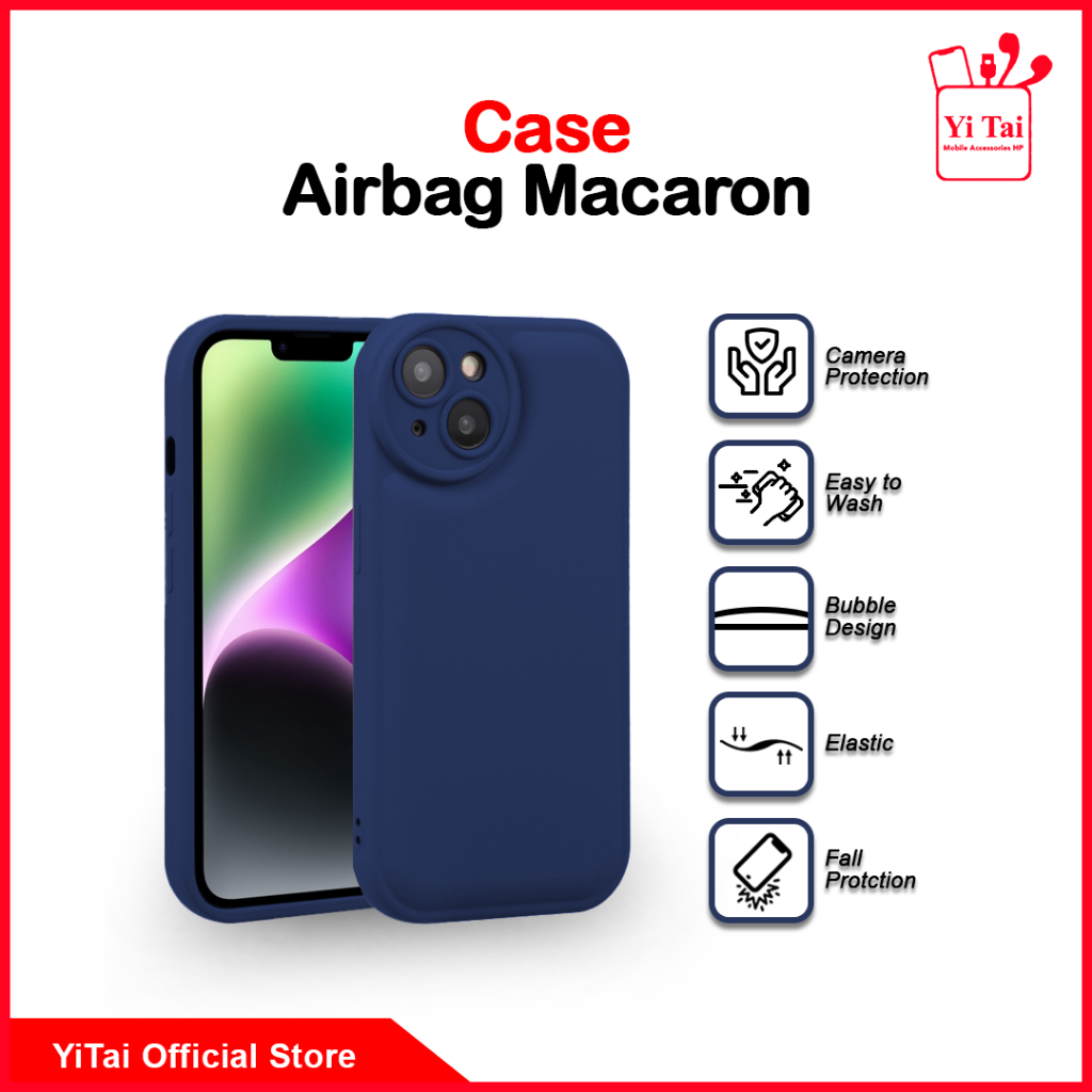 YI TAI - YC37 Case Airbag Macaron Samsung A15 Samsung A25