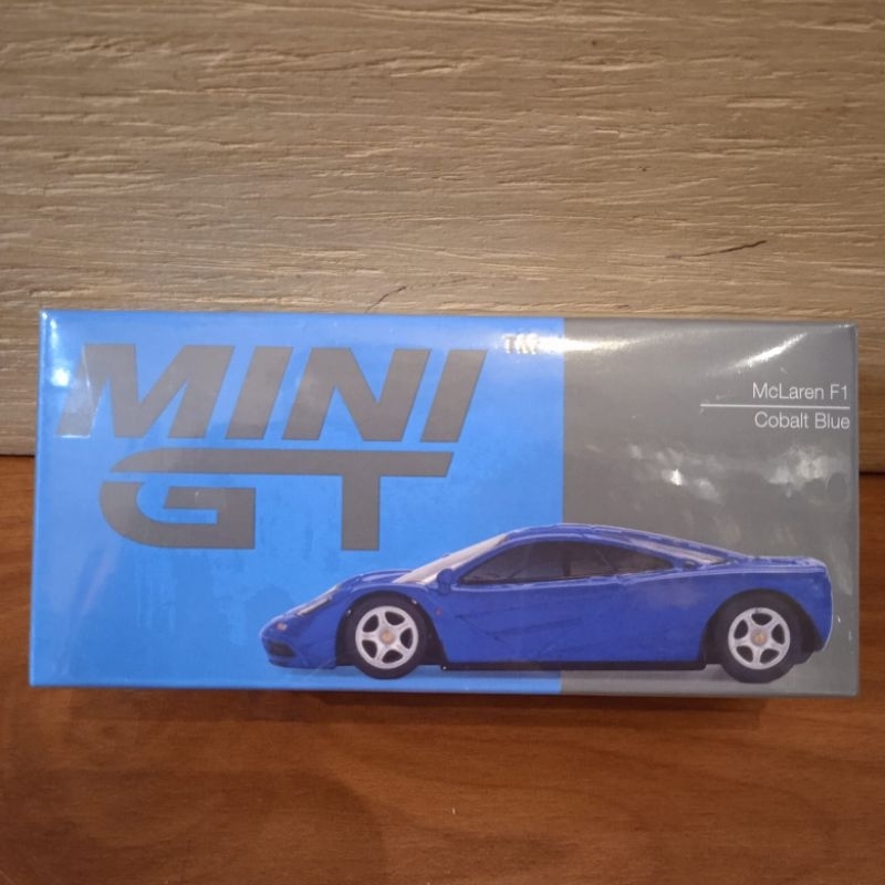MINIGT 629 MCLAREN F1 COBALT BLUE MINI GT