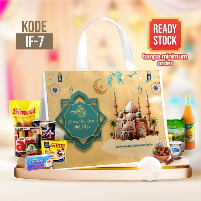 

Ready Langsung Kirim Tas Lebaran/Goodie Bag Parcel Idul Fitri/Hampers Lebaran 2024
