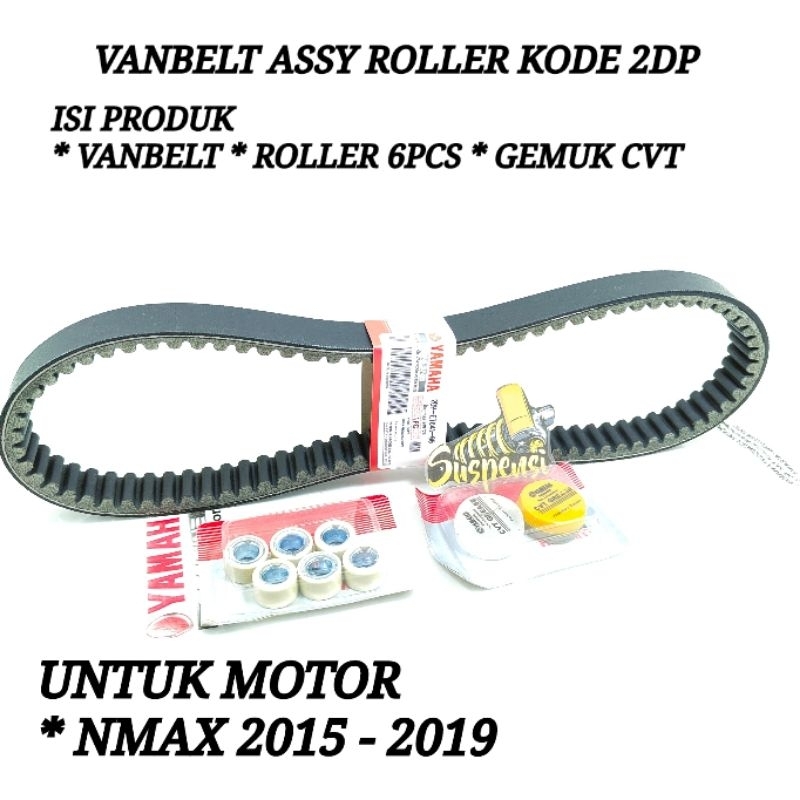 VBLET VANBELT SET ROLLER NMAX OLD NMAX ABS 2015-2019 2DP