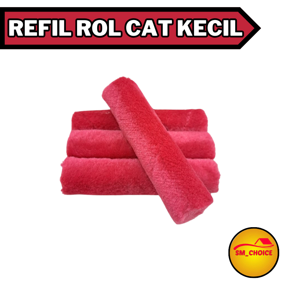 REFIL ROL CAT KECIL ROL CAT KECIL ISI ROL CAT KECIL ROLLER CAT KECIL