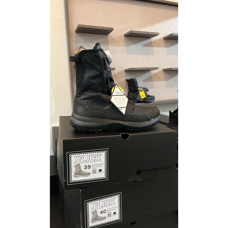 official parabellum slick xpac sepatu boa pdl tni polri