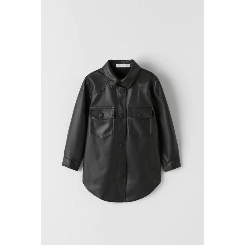 SHIRT LEATHER ANAK TREND