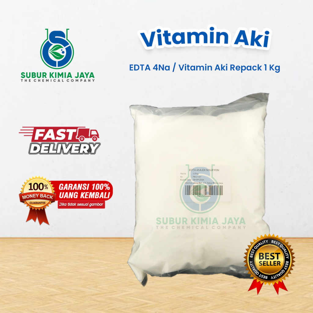 

EDTA 4Na / Vitamin Aki 1 Kg Premium
