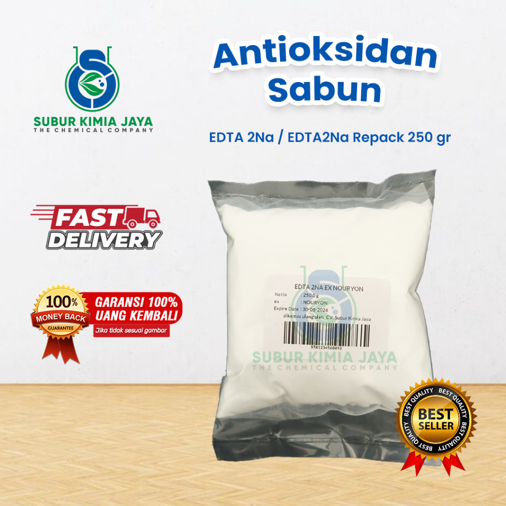 

EDTA 2Na / EDTA2Na 250 gr Premium