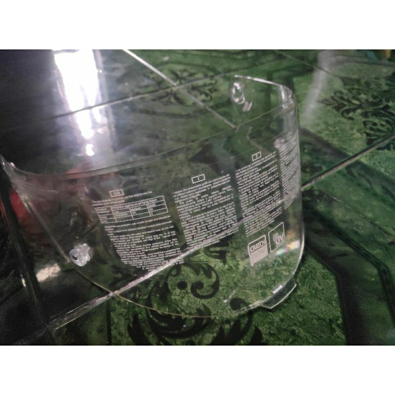 Kaca helm visor KYT 2 Vision , KYT TT Course ,original