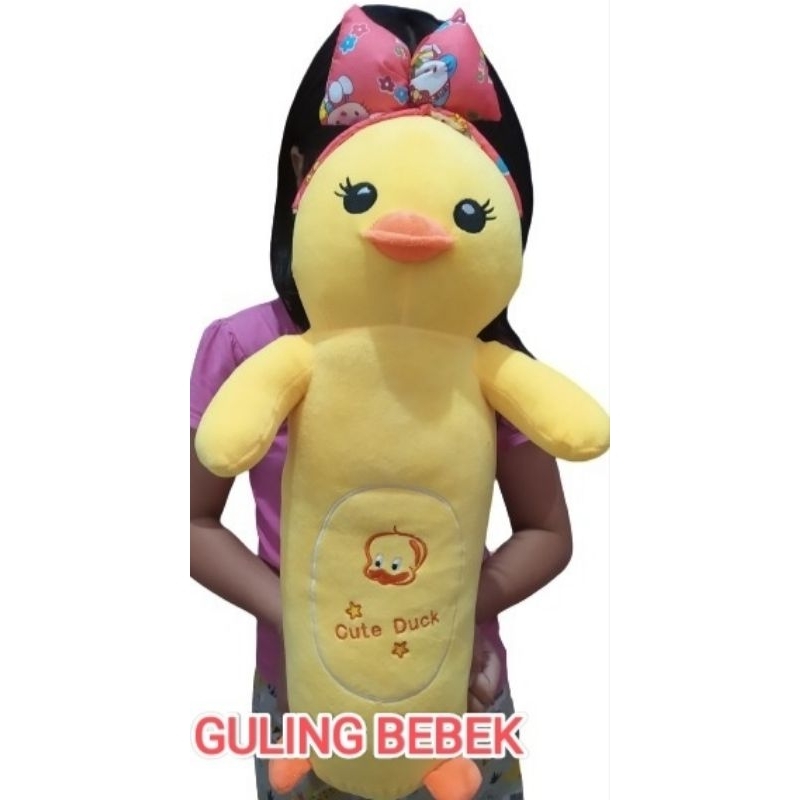 Boneka Guling Karakter Bebek Kuning piu piu 60cm yelvo