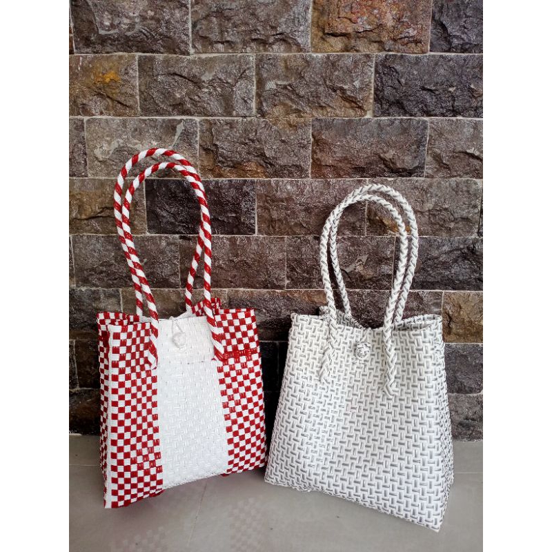 Tas anyaman jali standart M/tas anyaman lebaran/tas anyaman modern