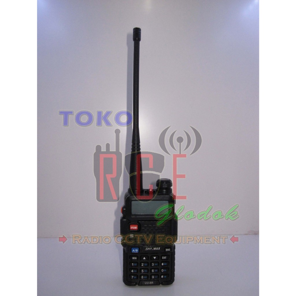 Handy Talkie Skymax UV-8R HT Dual Band Baru Ori Garansi UV8R UV8 Skymax Baofeng Pofung